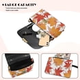 thumbnail image 4 of Pzuqiu Maple Leaf Crossbody Bags Leather Women with Chain Strap Exquisite Quilted Leather Crossbody Bags for Women Compact Craftsmanship for Daily Use and Travel, 4 of 7