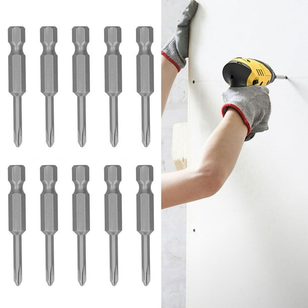 Electric clearance screwdriver heads