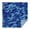 Blue Camo Wavy, variant on Blue Camo Wavy Shapes Pattern Square Tablecloth,Waterproof Square Table Cover,Wipeable Spillproof Washable Table Cover for Home Kitchen Party Decor 52"x52"(132x132cm)