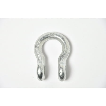 

1/2 Bow Shackle D-Ring w Clevis Screw Pin Anchor 2 TON 4400 lbs capacity - Galvanized / Zinc Plated - Blue Pin - 2
