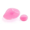 Silicone Wash Face Exfoliating Brush Facial Cleansing Pad Skin Care Scrub Cleanser Tool Pink