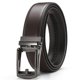 thumbnail image 1 of Cinturón de vestir para hombre: cinturón de cuero con trinquete de 1 1/4" con clic cómodo: el compañero perfecto para los zapatos de vestir para hombre, 1 of 6