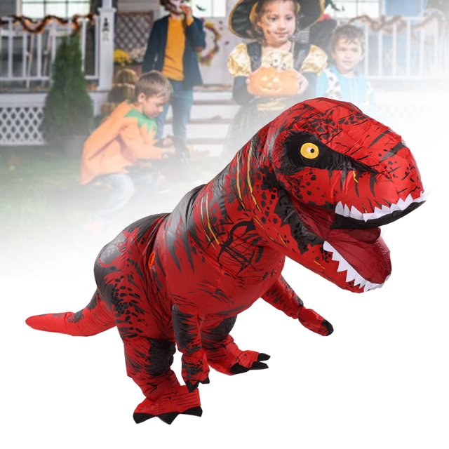 Dinosaur Costume Inflatable T Rex Blow Up Costume For , Cosplay, Christmas Parties And Fun Outdoor Events