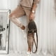 thumbnail image 3 of Women Fashion Velvet Track Pants Outfits Velour Tracksuit Lounge Velvet Trousers, 3 of 8