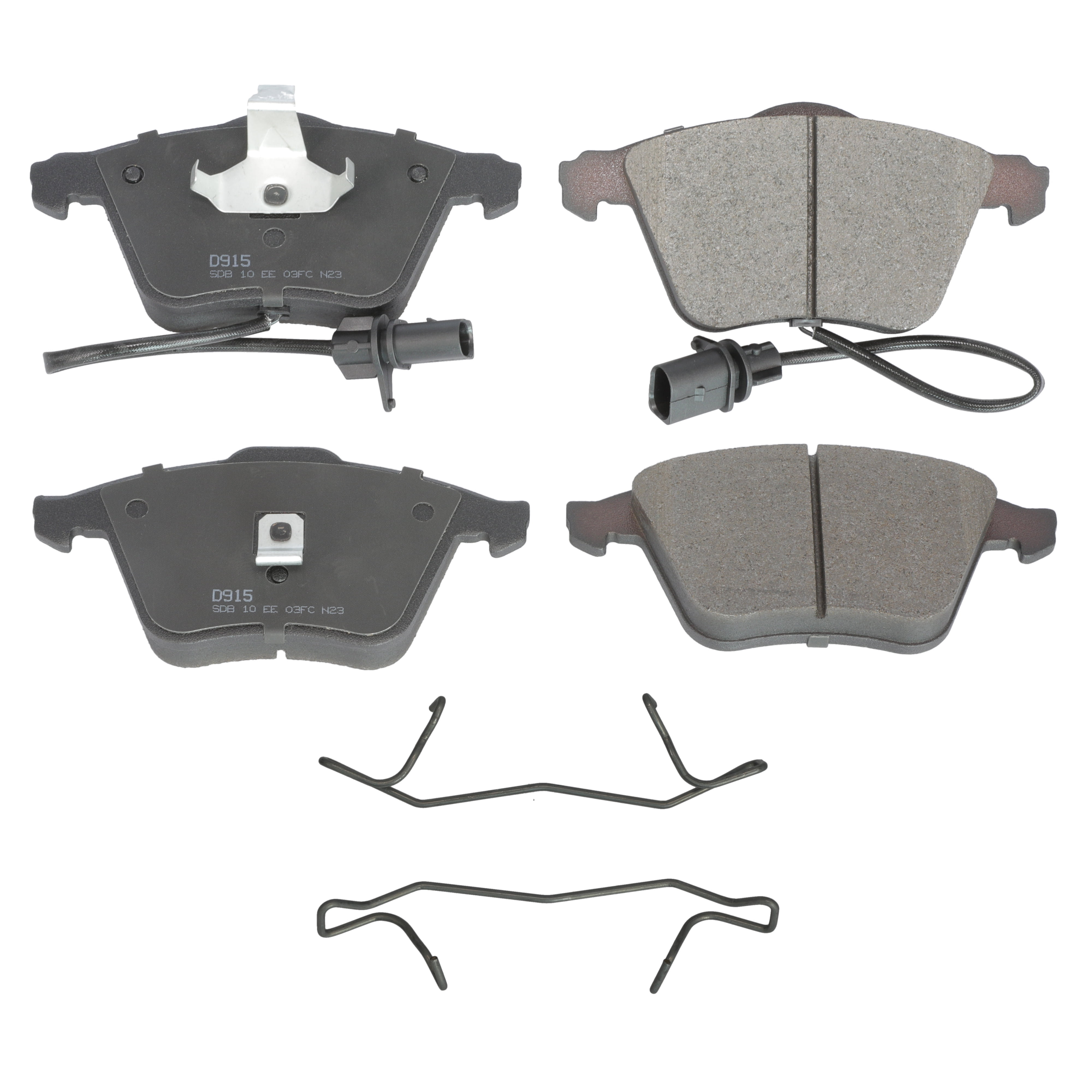 Winstop Brake Pad Set, Front WS.0915.0.M, Volkswagen Passat 2008-2006