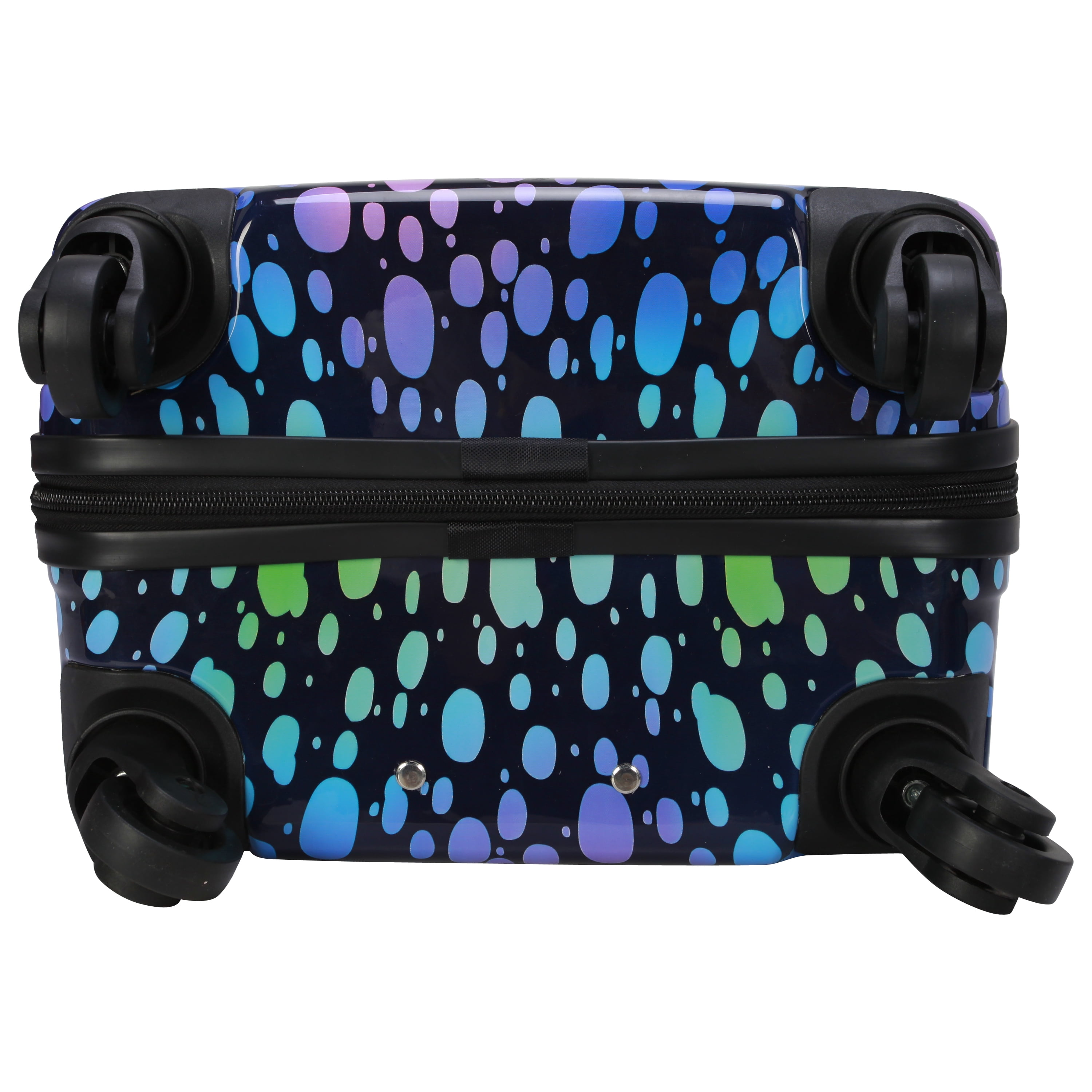 Protege Kids Hardside 18" Carry on Luggage, Neon Dot, (Walmart.Com Exclusive)
