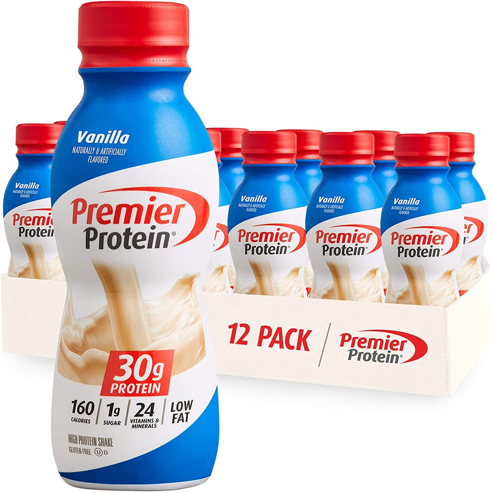 Premier Protein Shake, Vanilla, 30g Protein, 1g Sugar, 24 Vitamins