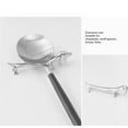 thumbnail image 3 of 4Pcs Chopstick Rests Tableware Holder, Animal Shape Cutlery Rest Zinc Alloy Chopstick Stand Chopstick Rest Knife Rest Knife Stand Table Decor For Fork Spoon Knives Rack Silver, 3 of 8