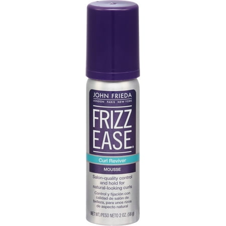 John Frieda Frizz-Ease Mousse, Curl Reviver 2 oz (Pack of