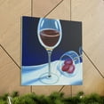 thumbnail image 6 of Goblet of Vintage Wine - Canvas, 6 of 10