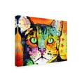 thumbnail image 2 of Trademark Fine Art 'Straight Cat' Canvas Art by Dean Russo, 2 of 3
