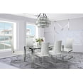 thumbnail image 3 of Topline Home Furnishings White Universal DIning Chair, 3 of 4