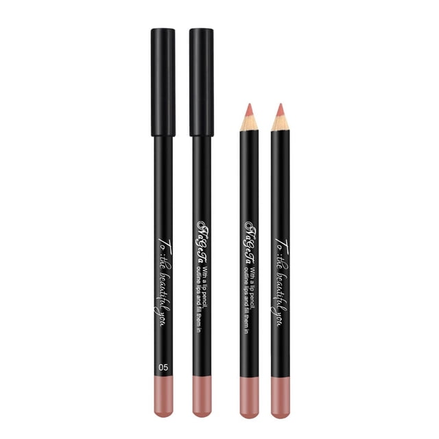 12 Color Waterproof Lipstick Lip Liner Long Lasting Matte Lipliner Pencil Pen, Labial Line