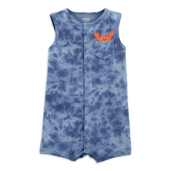 Carter's Child of Mine Baby Boys Tie Dye One Piece, 0/3M-24M