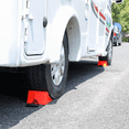 thumbnail image 7 of GarfatolRv RV Camper Large Wheel Chocks Extra Wide with Handle and Rope for Travel Trailers, Cars, Tire Chocks Blocks 2 Packs Hard Plastic Heavy Duty(Red), 7 of 7