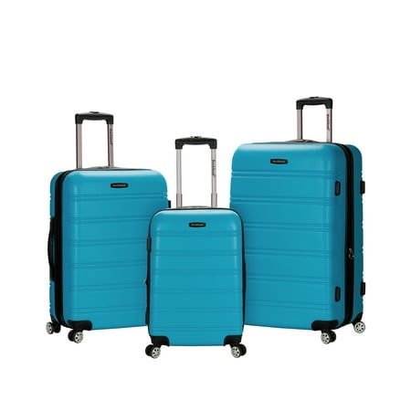 Rockland Luggage Melbourne 3 Piece Hardside Luggage Set