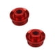 thumbnail image 4 of 2 piezas de eje de rueda delantera, accesorios de aleación de aluminio, buje de rueda delantera de motocicleta para CRF 250 M, suministros de repuesto Rojo, 4 of 9