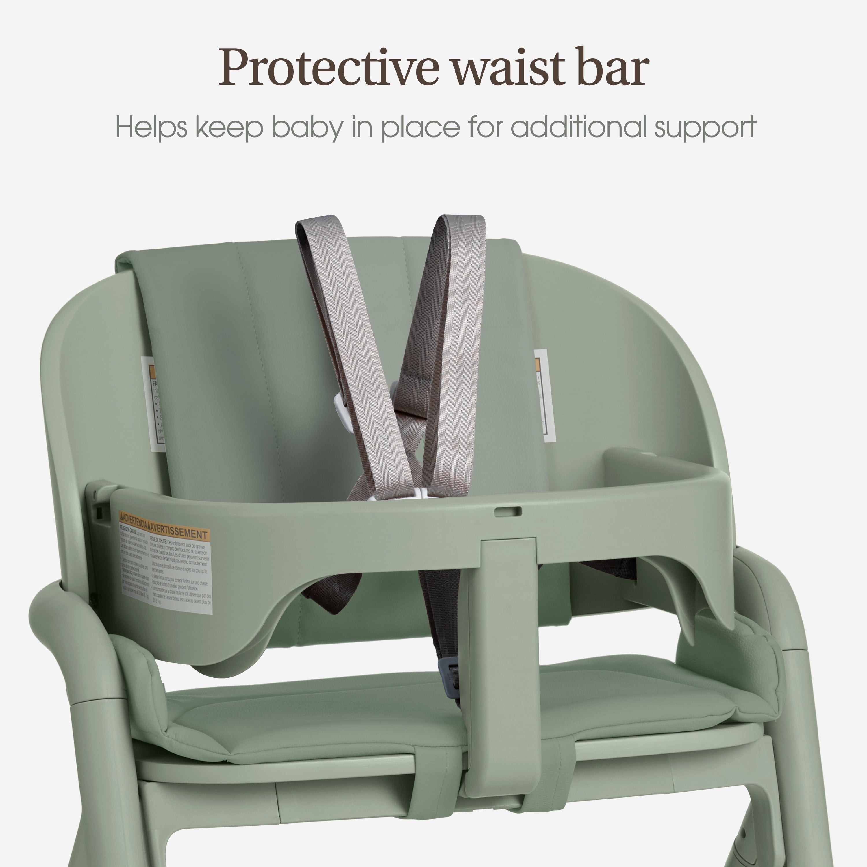 Evolur Step and Savor Convertible High Chair​, Sage