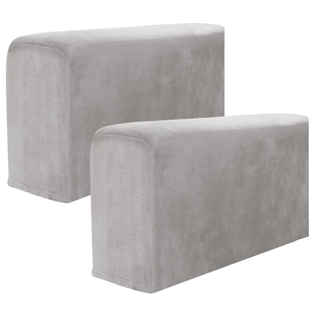 Armrest Covers 2pcs  Armchair Covers Non-Slip Sofa Armrest Protector Soft Warm Couch Arm Rest Covers Thickene