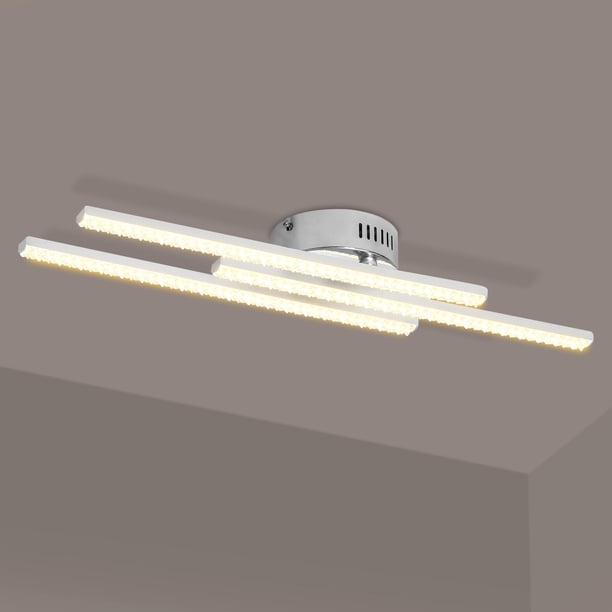 Luz De Techo De Acrílico Recta Paralela, Lámpara De Araña, Diseño Moderno Para Sala De Estar, Dormitorio, Cocina Yuarrent HA026684-00