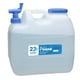 thumbnail image 2 of Contenedor de agua de plástico con barril de almacenamiento de agua Spigot para acampar al aire libre 23L Zulema Cubo para exterior, 2 of 7
