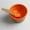 Orange-651, variant on Colorful Plastic Ice Cream Bowl and Spoon Set with Stackable Design for Easy Storage, Perfect for Boys/Girls Birthday Parties and Dessert Buffets(Blue),Ccwuwei