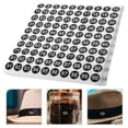 thumbnail image 1 of Homoyoyo 50Sheets Pegatinas Negras Numeradas Para Codificación Y Clasificación En Oficina Y Manualidades, 1 of 6
