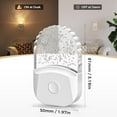 thumbnail image 3 of Night Lights Plug Into Wall [2 Pack], Color Changing Light for Kids, 8-Color RGB LED Nightlight with Dusk to Sensor Bathroom Decor, Children Room, Gift, 3 of 4