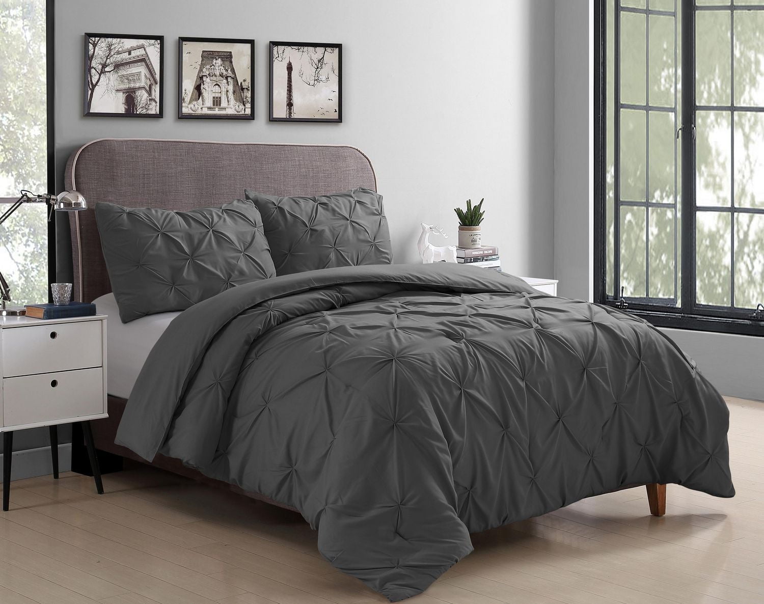 Swift Home Pintuck Comforter Set