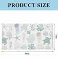 thumbnail image 3 of Green Coastal Fluorescent Light Covers, Nautical Summer Beach Coral Sea Turtle Magnetic Light Covers for Ceiling Lights, Fluorescent Ceiling Shade Filters for Classroom Bedroom Office 4x2Ft x 2PCS, 3 of 8