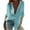 Sky Blue, variant on WREESH Womens Fashion T-Shirts Summer Casual Stand Collar V Neck Long Sleeved Solid Color Loose Shirt Tops Pullover Sky Blue