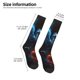 thumbnail image 2 of Balery Red And Blue Fire Bird Calcetines novedosos Calcetines deportivos Calcetines hasta la rodilla Calcetines de algodón Calcetines originales y geniales, 2 of 6