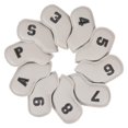 thumbnail image 3 of 10 Uds. Cubiertas de cabeza de hierro para Golf cubiertas de cabeza de hierro para Golf 3,5,6,7,8,9,a,P,S funda protectora para tacos de Golf fundas, 3 of 8