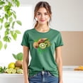 thumbnail image 3 of Playera Blusa De KIWI – Estilo Tropical que Te Llena de Vida Ropa Para Mujer Color Verde Talla Mediana Marca Emil SaEs, 3 of 4