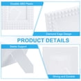 thumbnail image 3 of 1.8 x 2.4 Picture Frame, 6 Pcs Mini Plastic Photo Frame, White, 3 of 7