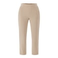 thumbnail image 3 of Time and Tru Women's Tapered Pant, Available in Sizes XS-XXL, 3 of 5