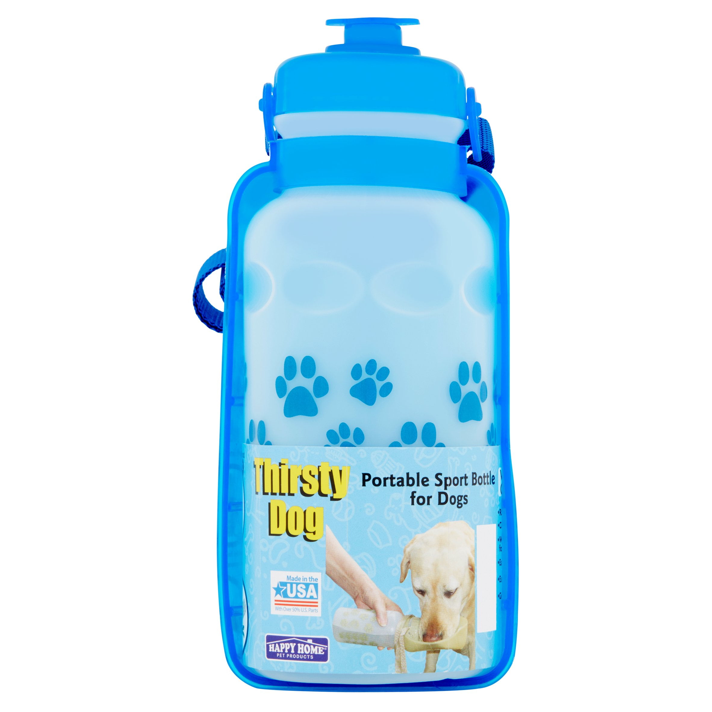 Happy Home Pet Products Thirsty Dog Water Bottle, Color