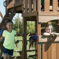 thumbnail image 6 of Swing-N-Slide Elkhorn Wooden Backyard Swing Set with Slide, Climbing Wall, Heavy Duty Swing Seats, and Heavy Duty Trapeze Swing with Rings, 6 of 11
