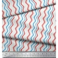 thumbnail image 2 of Soimoi Poly Georgette Fabric Waves Artistic Fabric Prints By Yard 42 Inch Wide, 2 of 3