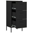 thumbnail image 4 of vidaXL Steel Freestanding Storage Cabinet with Drawers for Office, 4 of 75
