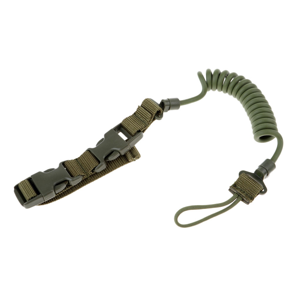 Outdoor Multi-Functional Tactical Lanyard Anti-Lost/Spring 6L Safety Rope 