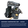 thumbnail image 3 of Set de carpintero Occidental Leather Badger XL, color gris plomizo, 3 of 7