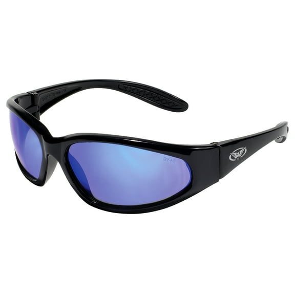 HERC GTEC BLUE MIRROR LENSE BLACK FRM