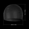 thumbnail image 6 of Silicone Long Hair Swimming Cap For Women Men Adult Kids Swim Cap Hat, 6 of 6