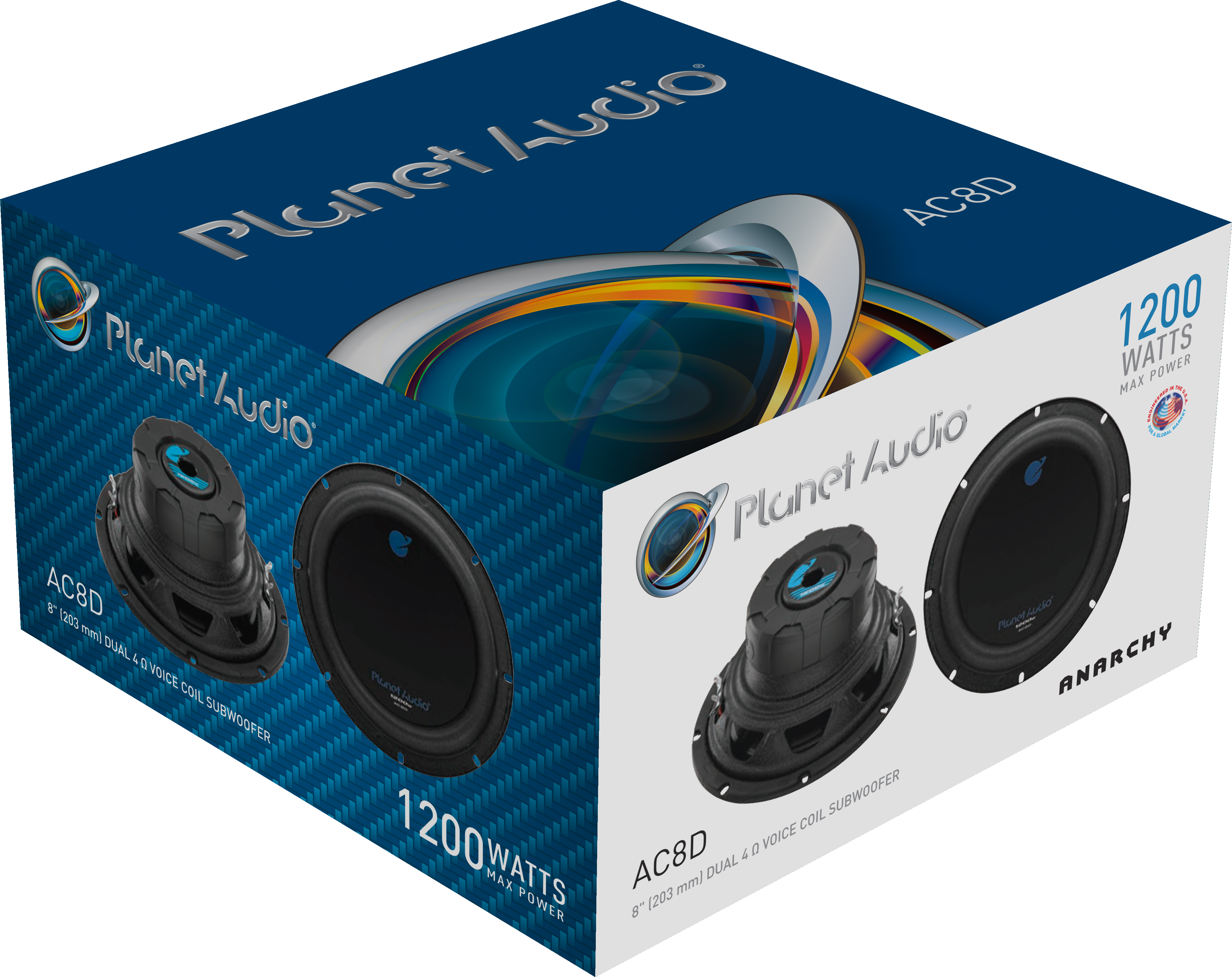 Buy Planet Audio Anarchy8 inch DUAL 