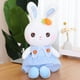 thumbnail image 1 of Cute / Soft / Bunny Plush Toys / Bunny Dolls with Carrot Hair Clips In Skirts / Children's Birthday Giftsblue65cm Deng Xun unisex, 1 of 2