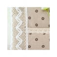 thumbnail image 4 of Microwave Oven Cover Dustproof Cotton Machine Protector Decorative Kitchen Appliance Cover with Side Storage Pockets 13.7x39.3inches, 4 of 6