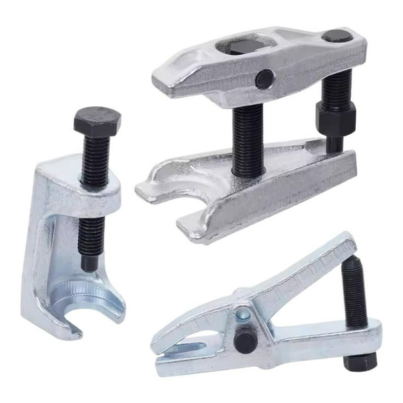 3Pcs Universal Ball Joint Separator Kit, Tie Rod End Extractor Kit Ball Joint Puller Removal Tool for Front End Service on Most Cars, Trucks, ATVs