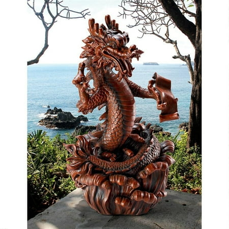 Design Toscano Dragon King of the Four Seas Statue