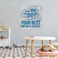 thumbnail image 2 of Do Your Best You'll Succeed Positive Motivational Inspiring Quote Design Wall Art Sticker Designs Vinyl Stickers For Home House Walls Rooms Windows Bedroom Decoration Size (12x12 inch), 2 of 3